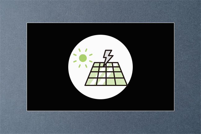 太陽光発電アイコン