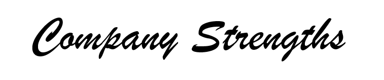 会社の強み